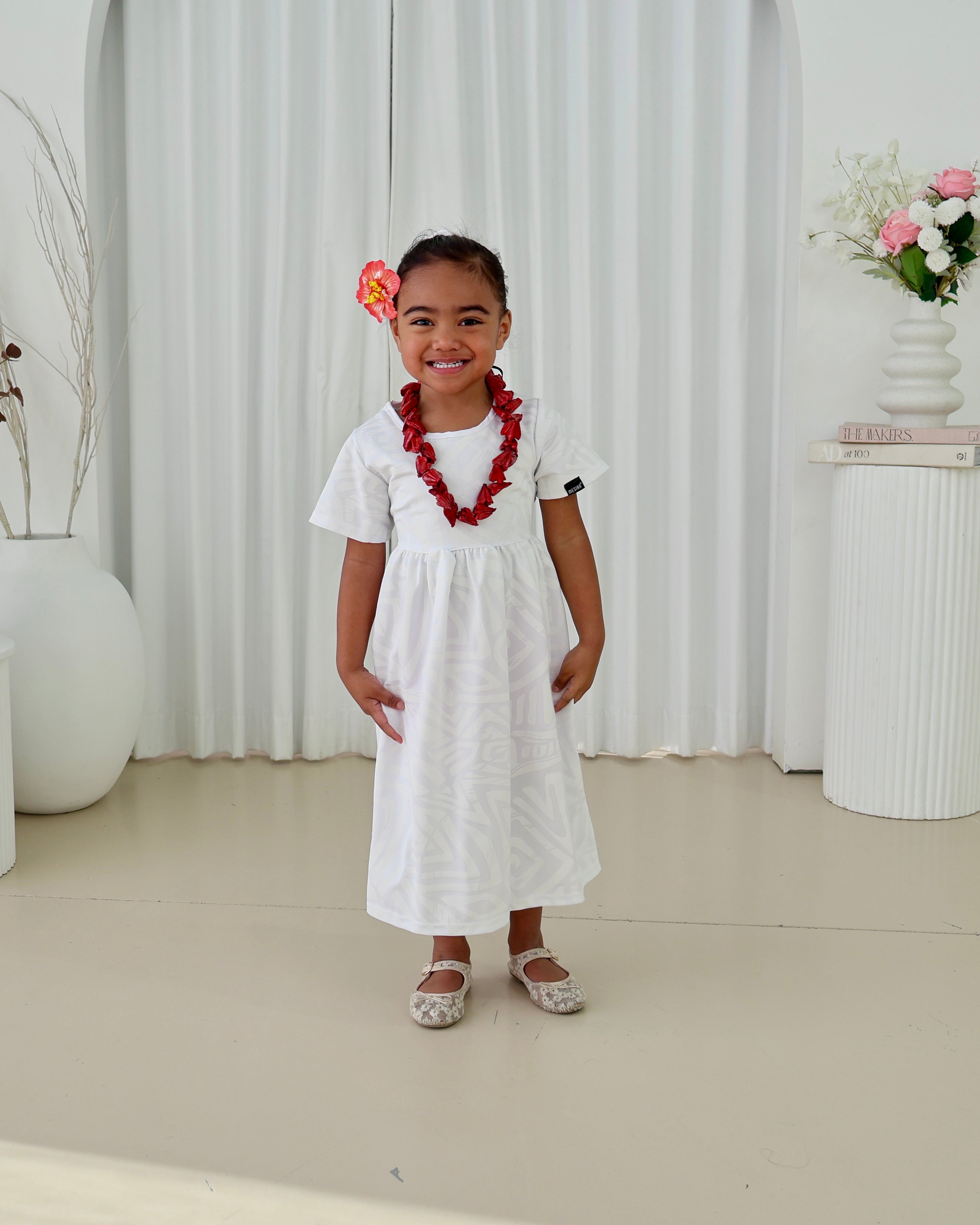 White Girl’s Dress – Design #1