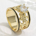 Pacific Bloom Diamond Ring
