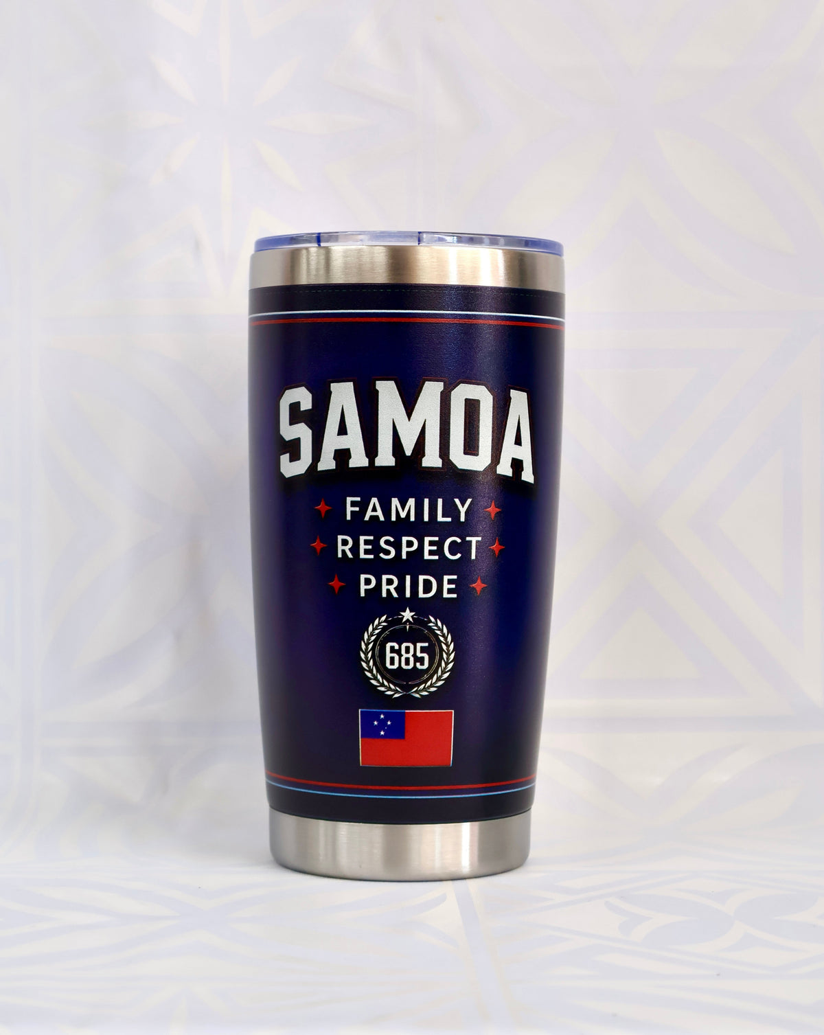 685 20oz Coffee Tumbler – Pacific Island Pattern #2