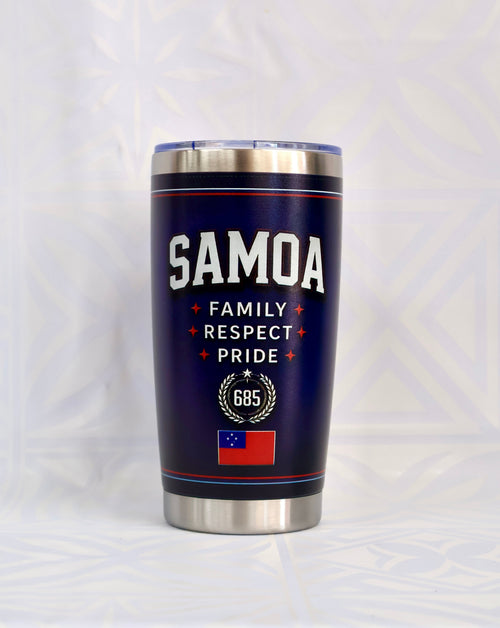 685 20oz Coffee Tumbler – Pacific Island Pattern #2