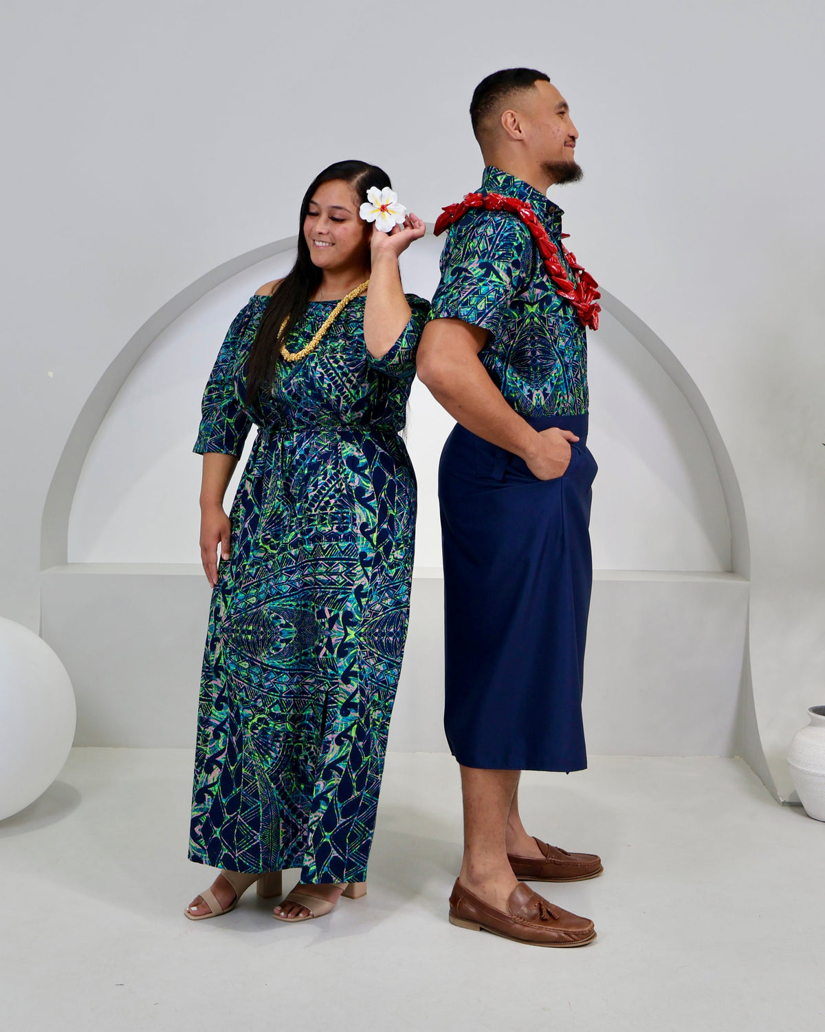The Faith Navy Blue - Ladies Dress