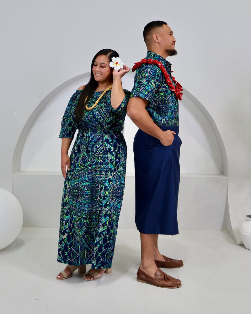 The Faith Navy Blue - Ladies Dress