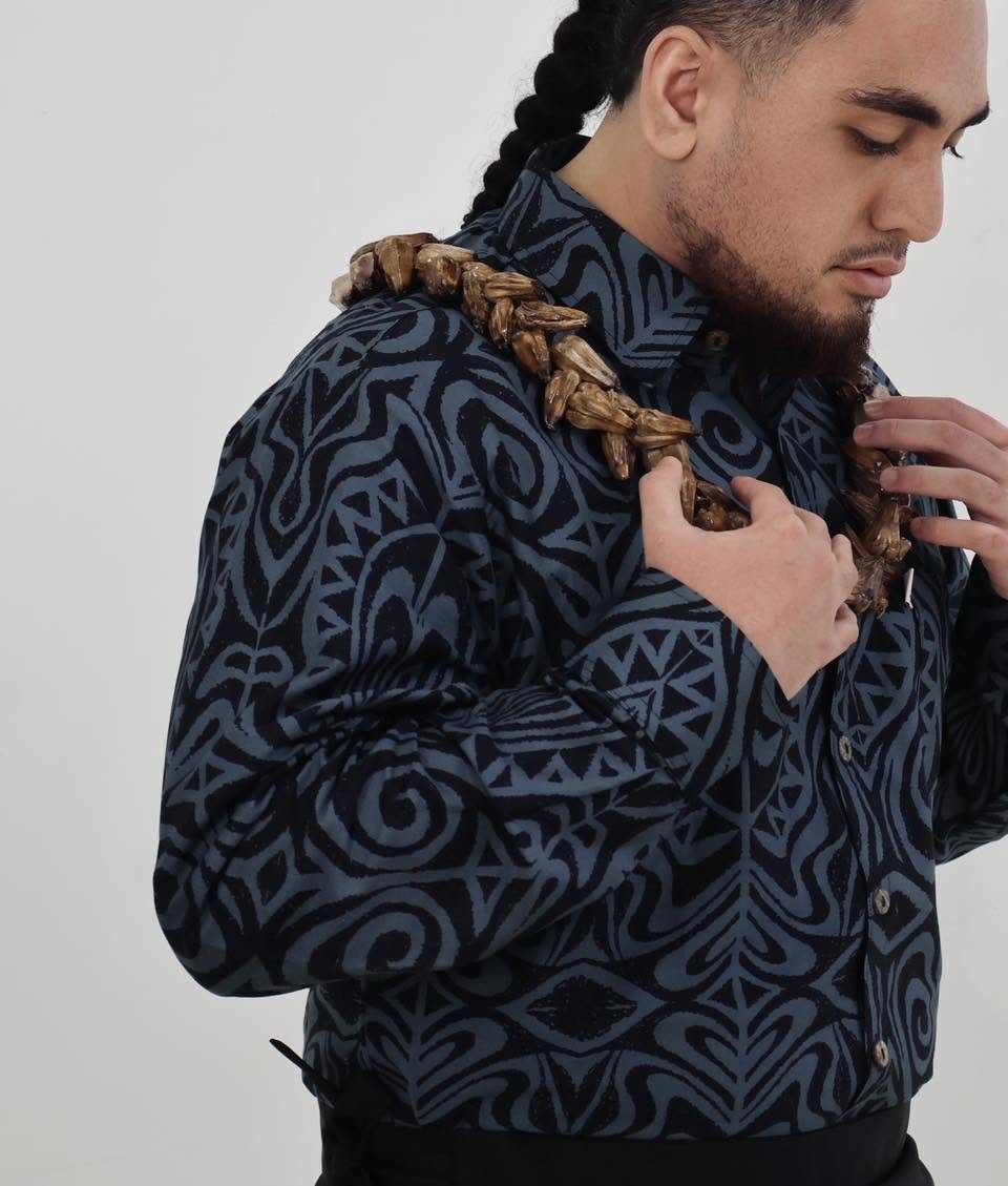 Men's Longsleeve Aloa - Black image 3