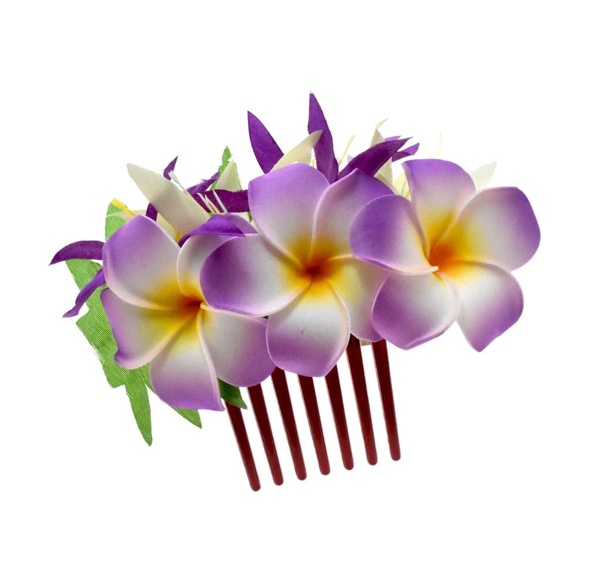 Frangipani Hair comb