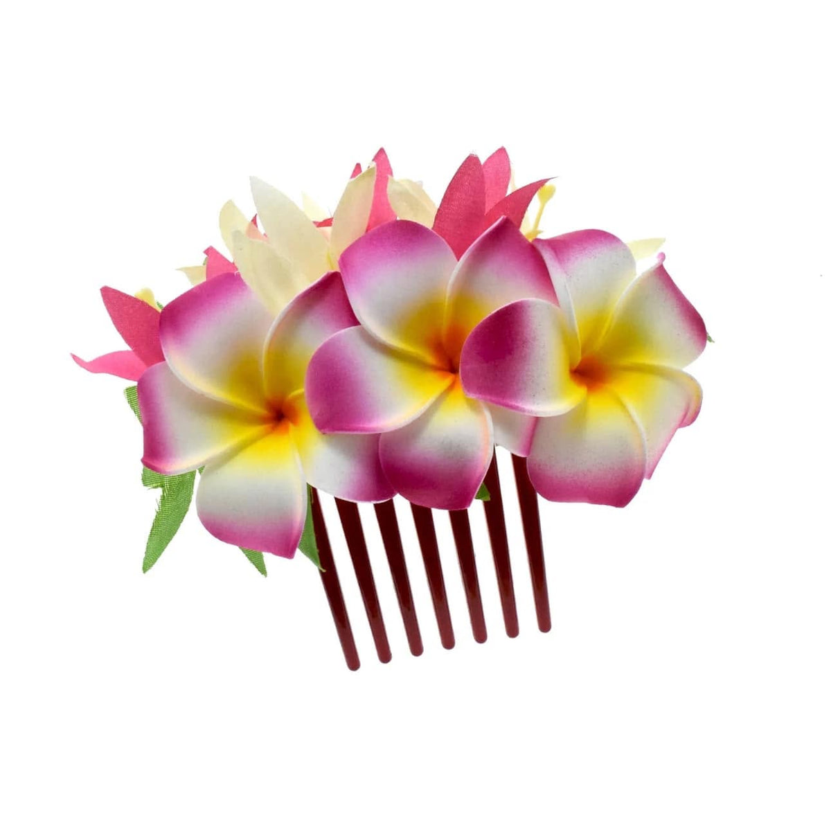 Frangipani Hair comb