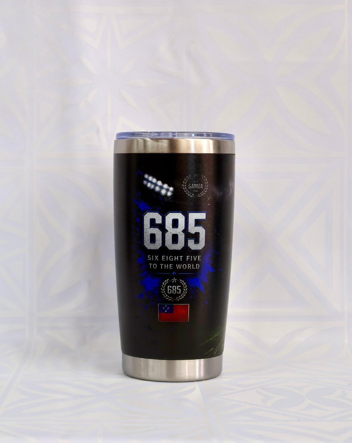 685 20oz Coffee Tumbler – Pacific Island Pattern #8