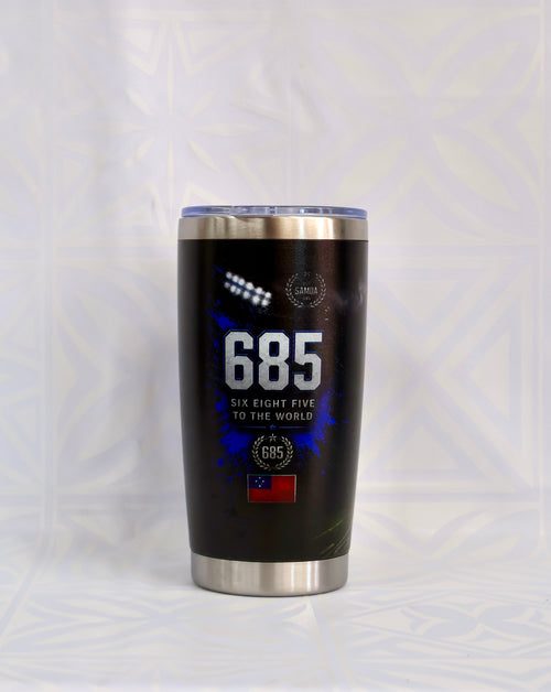 685 20oz Coffee Tumbler – Pacific Island Pattern #8