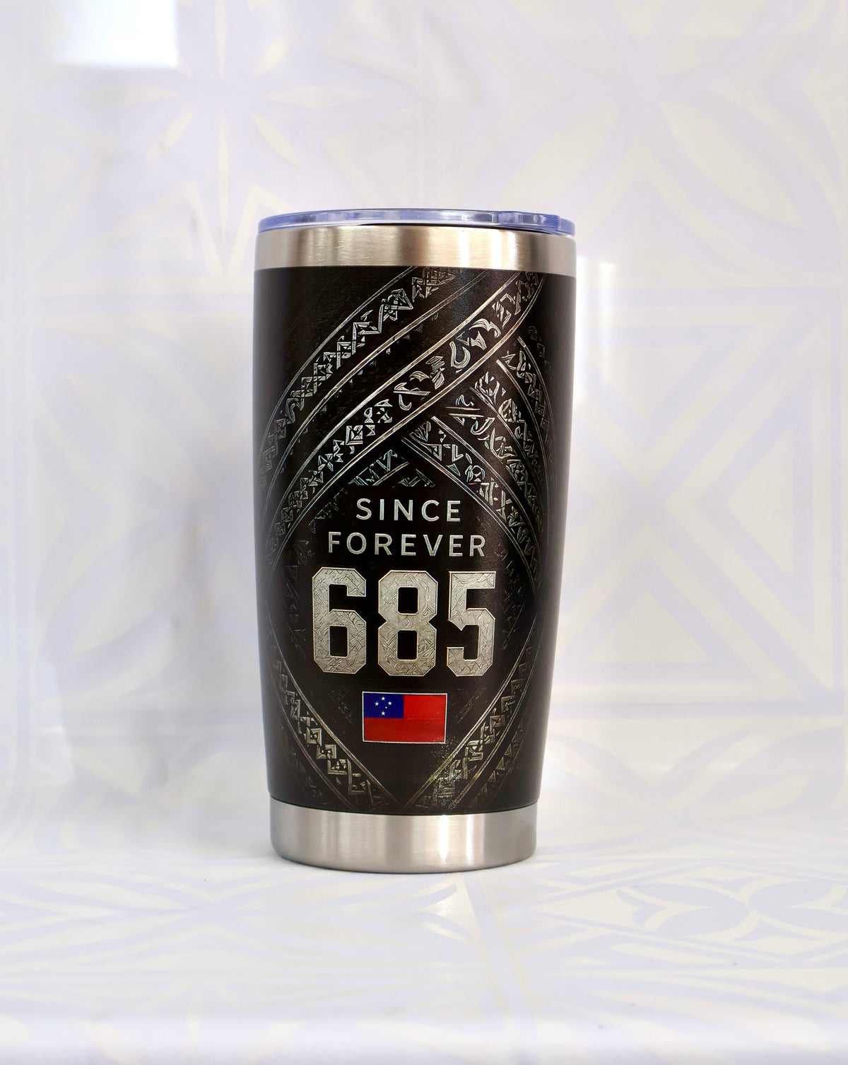 685 20oz Coffee Tumbler – Pacific Island Pattern #3
