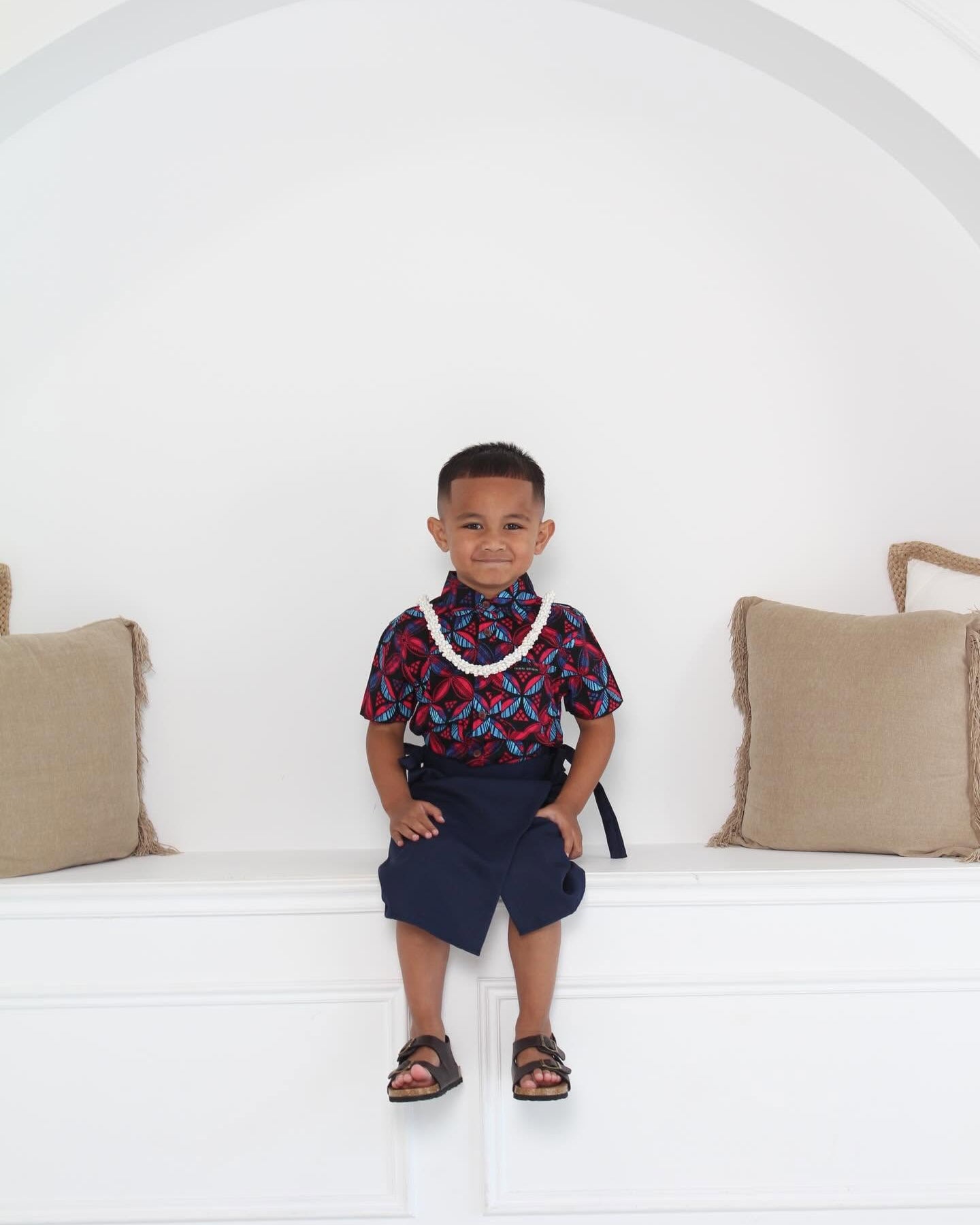 Blue/Red Boy's Aloa