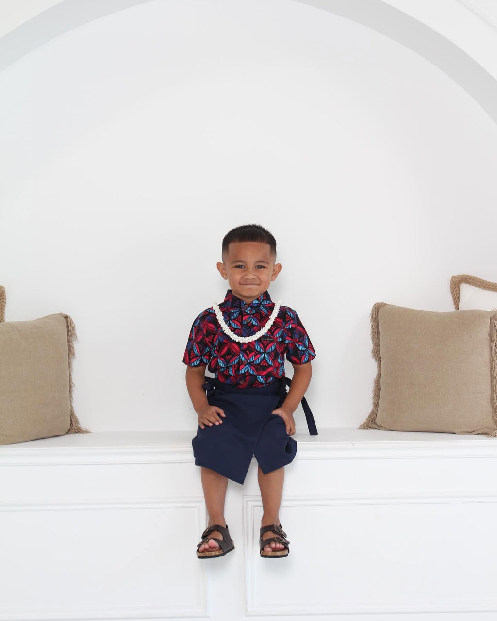Blue/Red Boy's Aloa