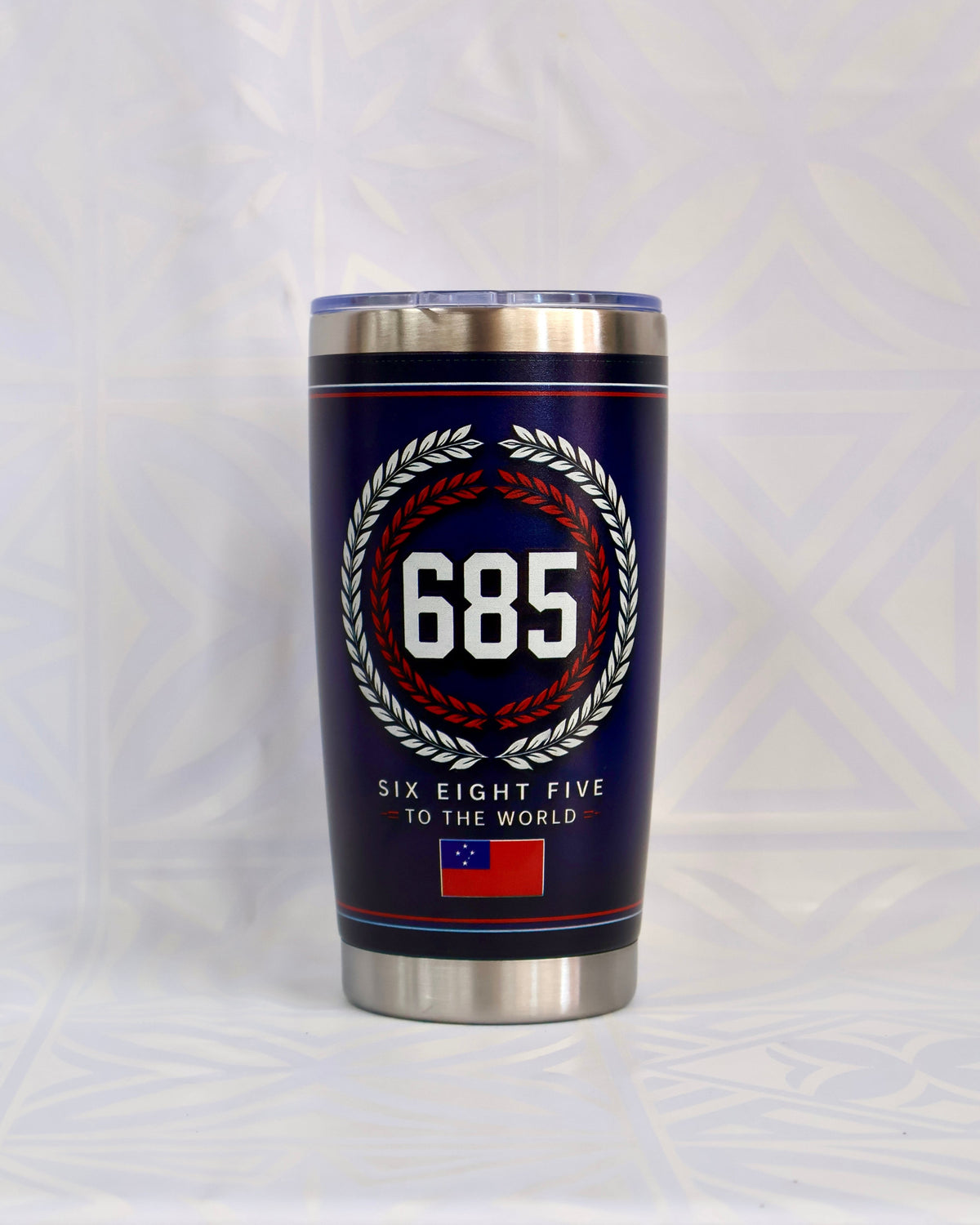 685 20oz Coffee Tumbler – Pacific Island Pattern #2