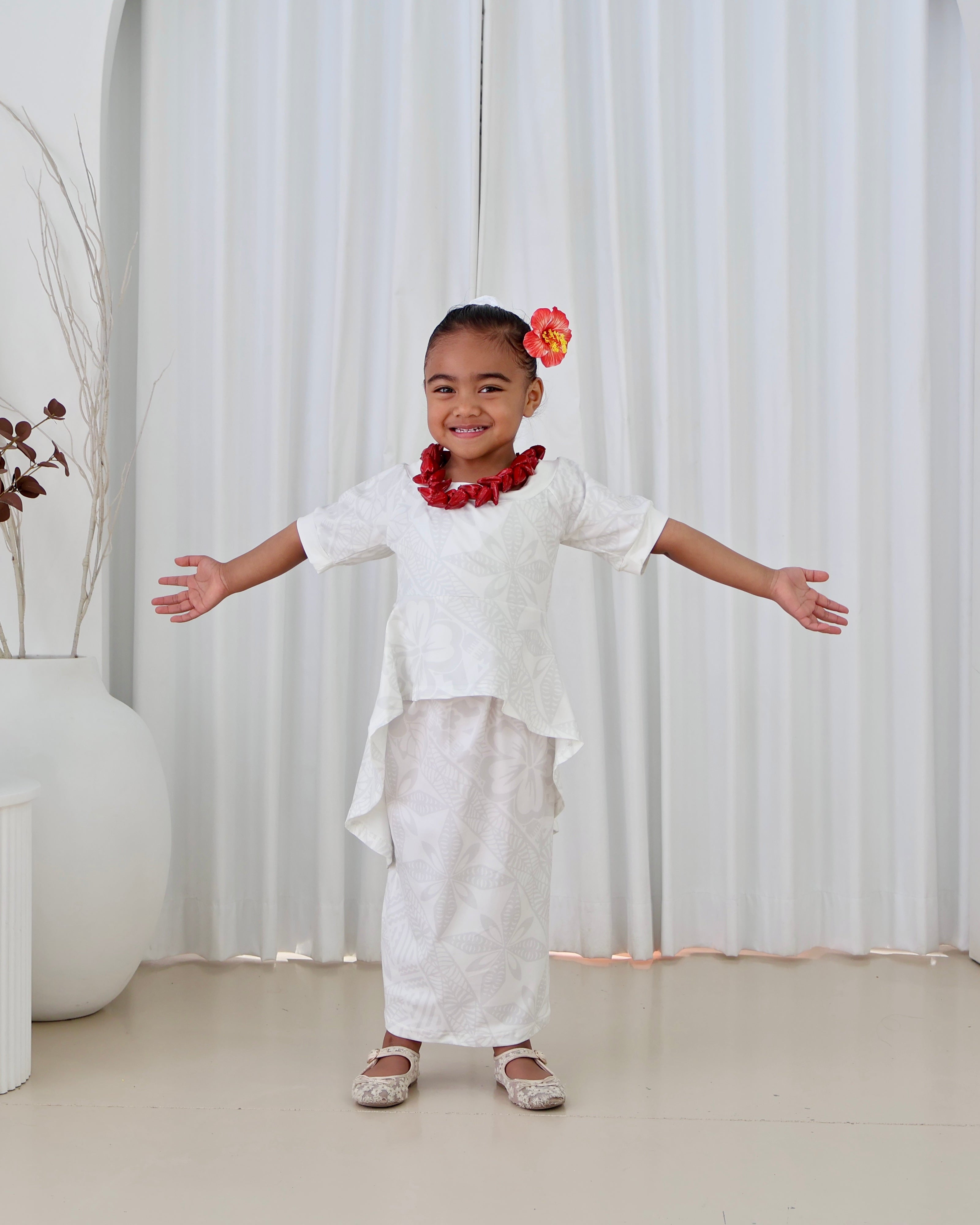 Samoana 2-piece Puletasi’s - Girls