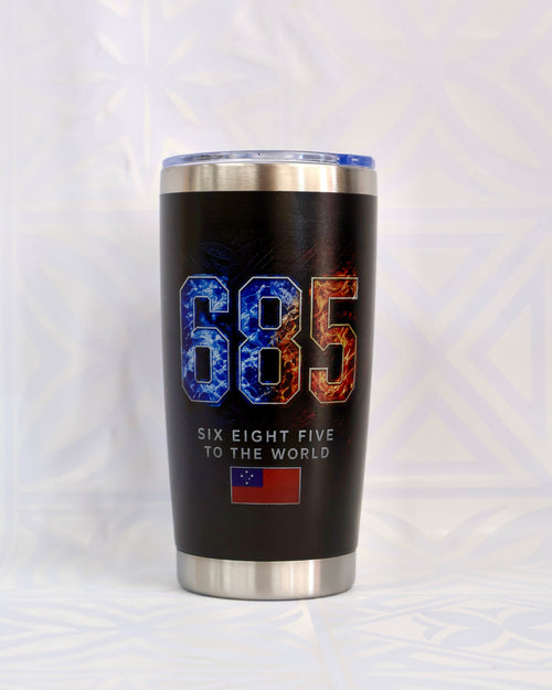 685 20oz Coffee Tumbler – Pacific Island Pattern #1