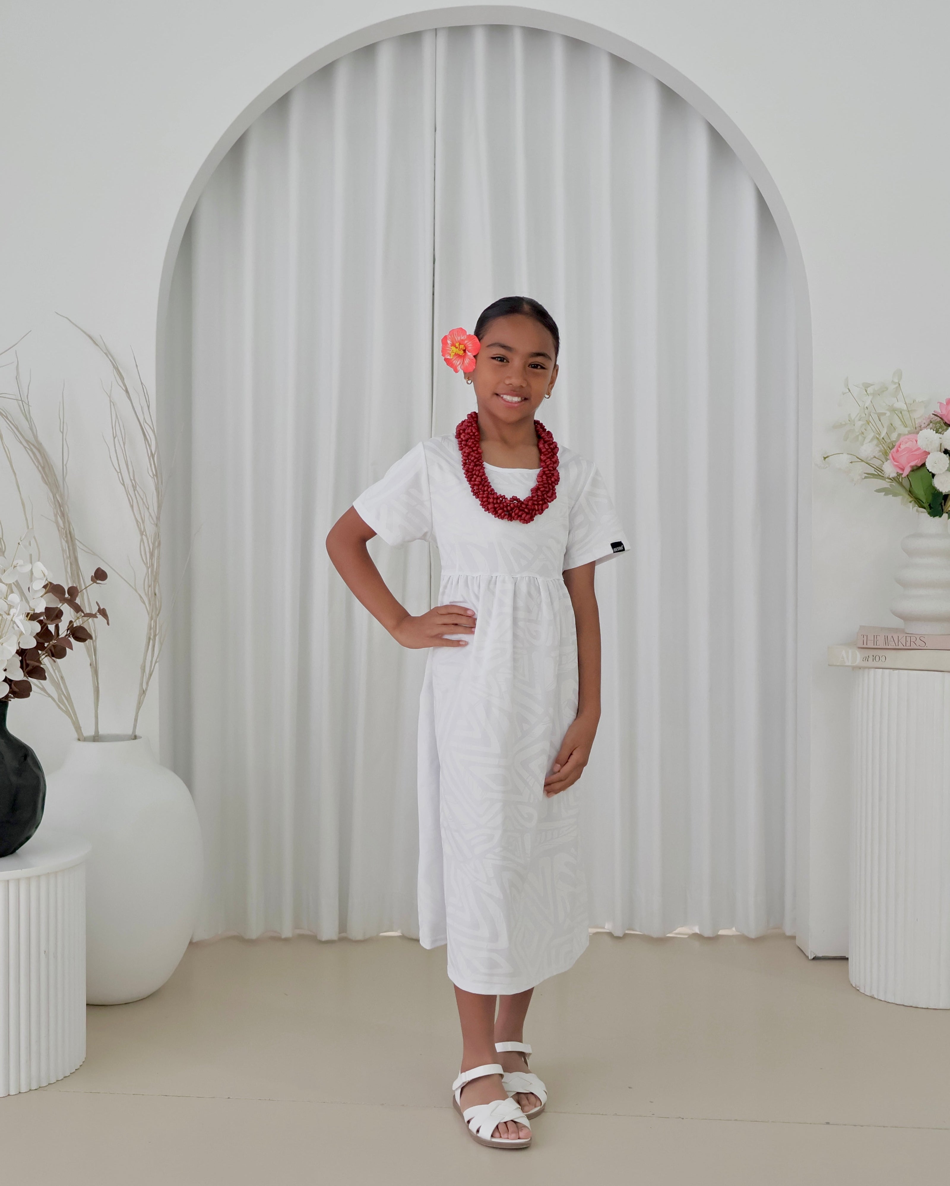 White Girl’s Dress – Design #1