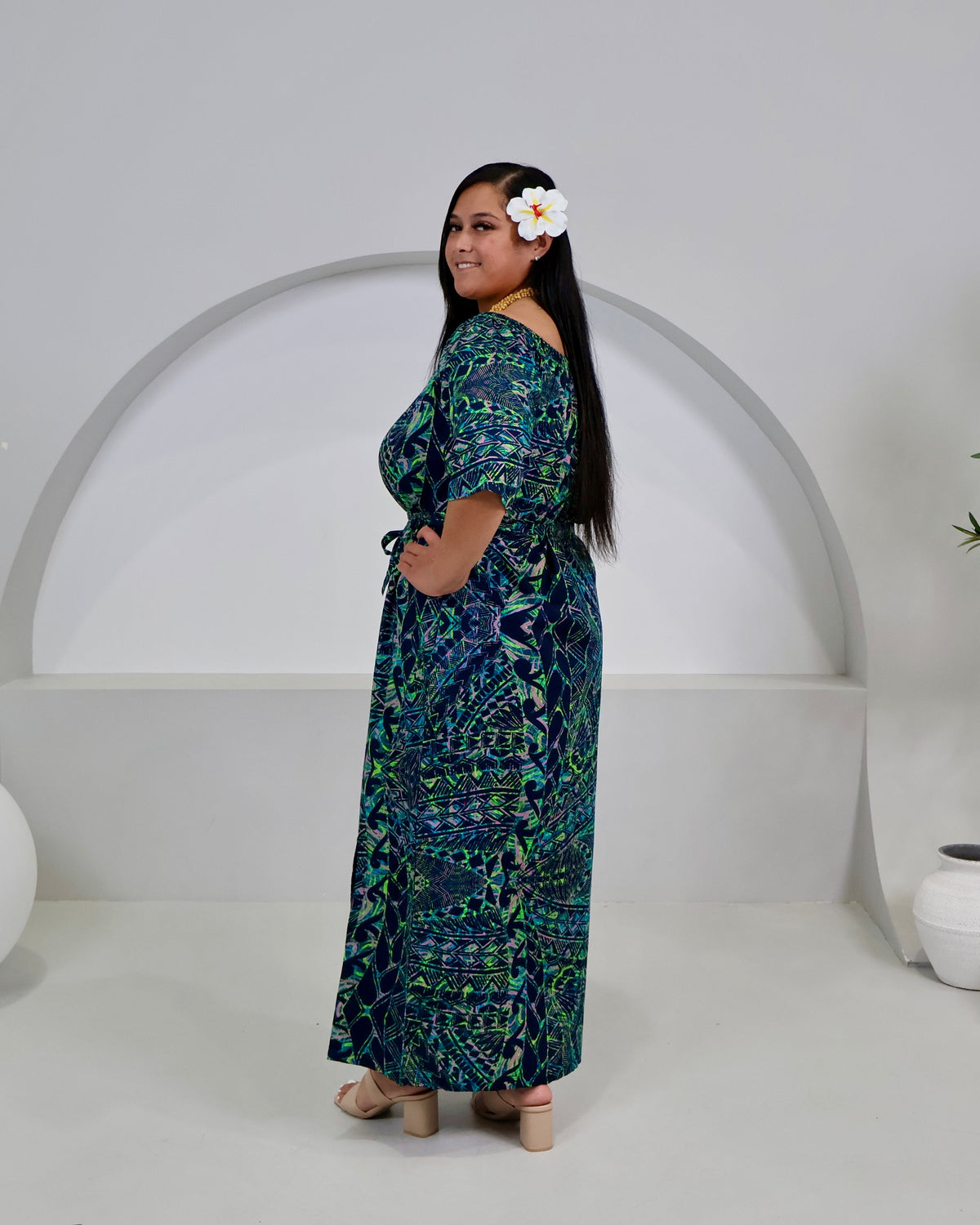 The Faith Navy Blue - Ladies Dress
