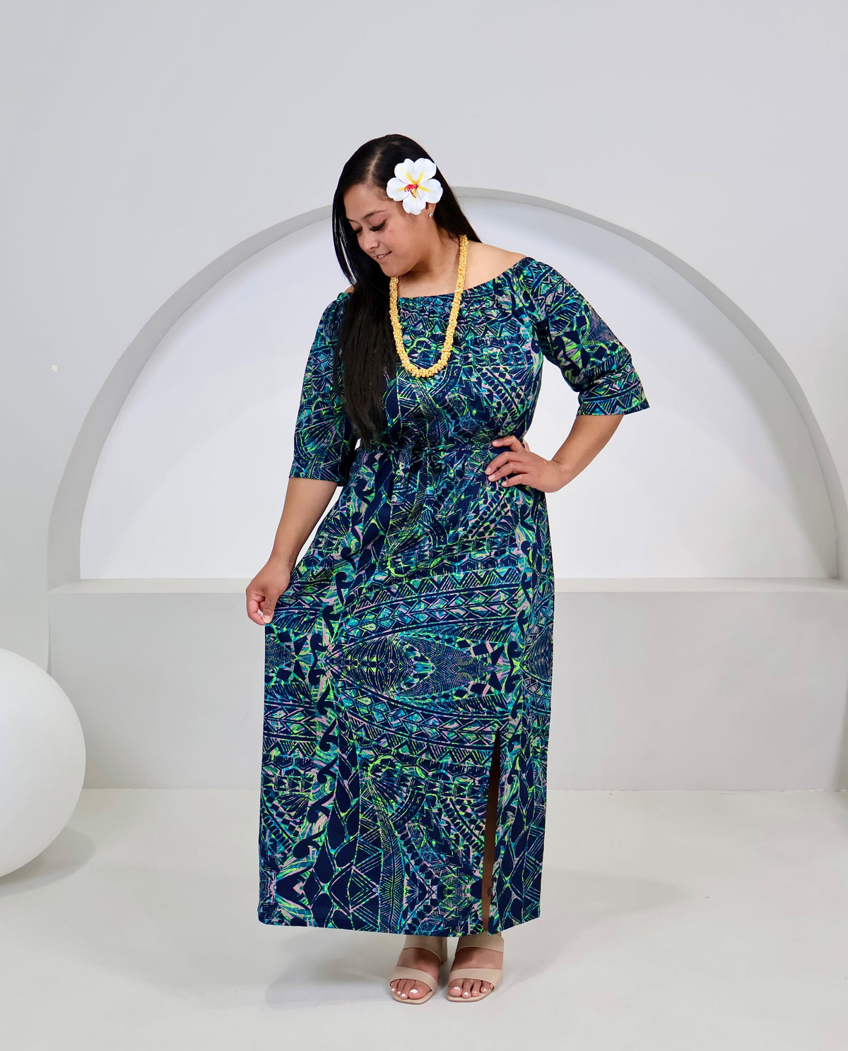 The Faith Navy Blue - Ladies Dress