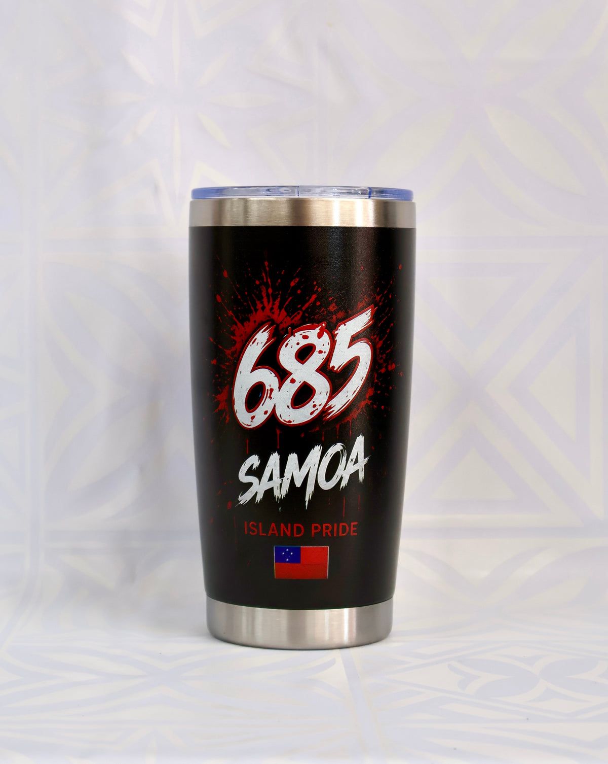 685 20oz Coffee Tumbler – Pacific Island Pattern #5