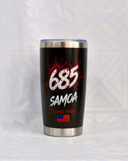 685 20oz Coffee Tumbler – Pacific Island Pattern #5