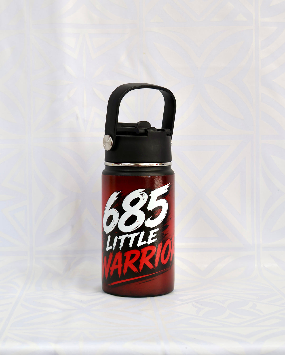 685 Kids Water Bottle – Fun Pacific Island Pattern #6
