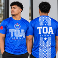 TOA SAMOA BLUE – ADULTS SHIRT 🇼🇸