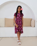 Girls Hot Pink Dress