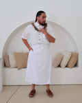 Men's White on White Aloa