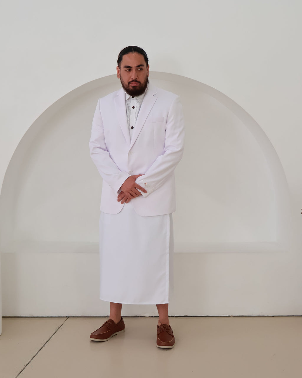 Men's White Blazer