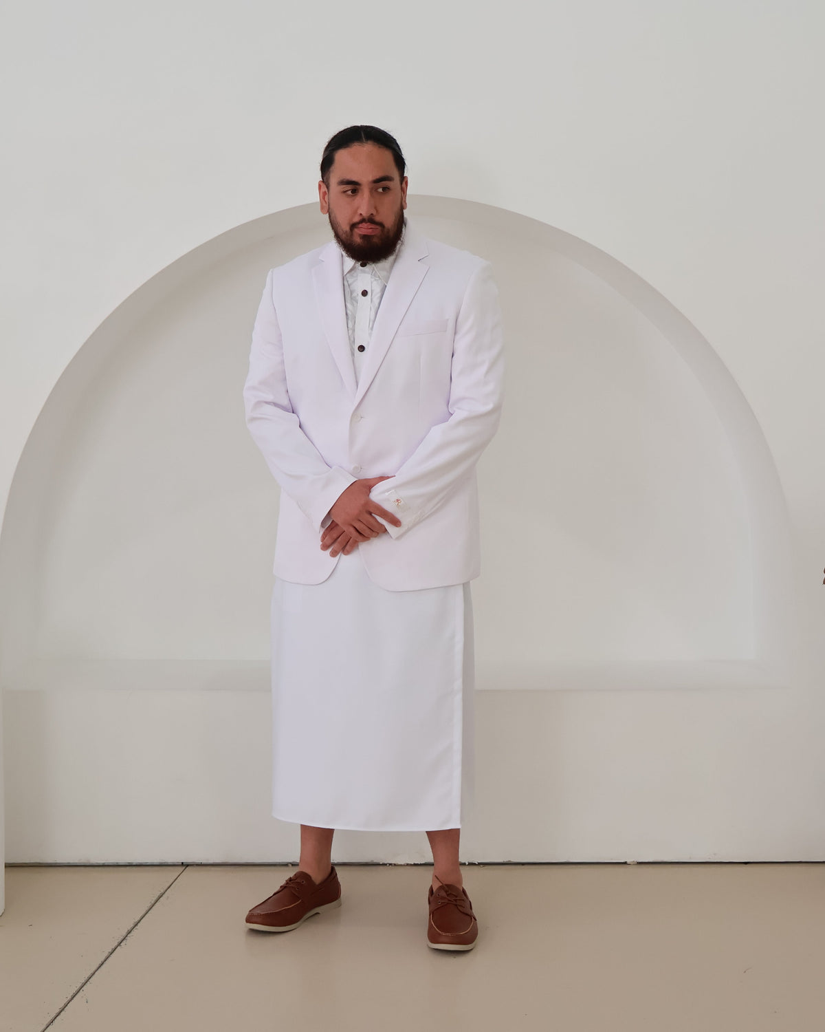 Men's White Blazer