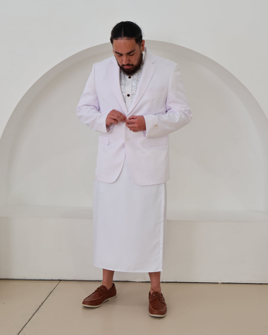 Men's White Blazer