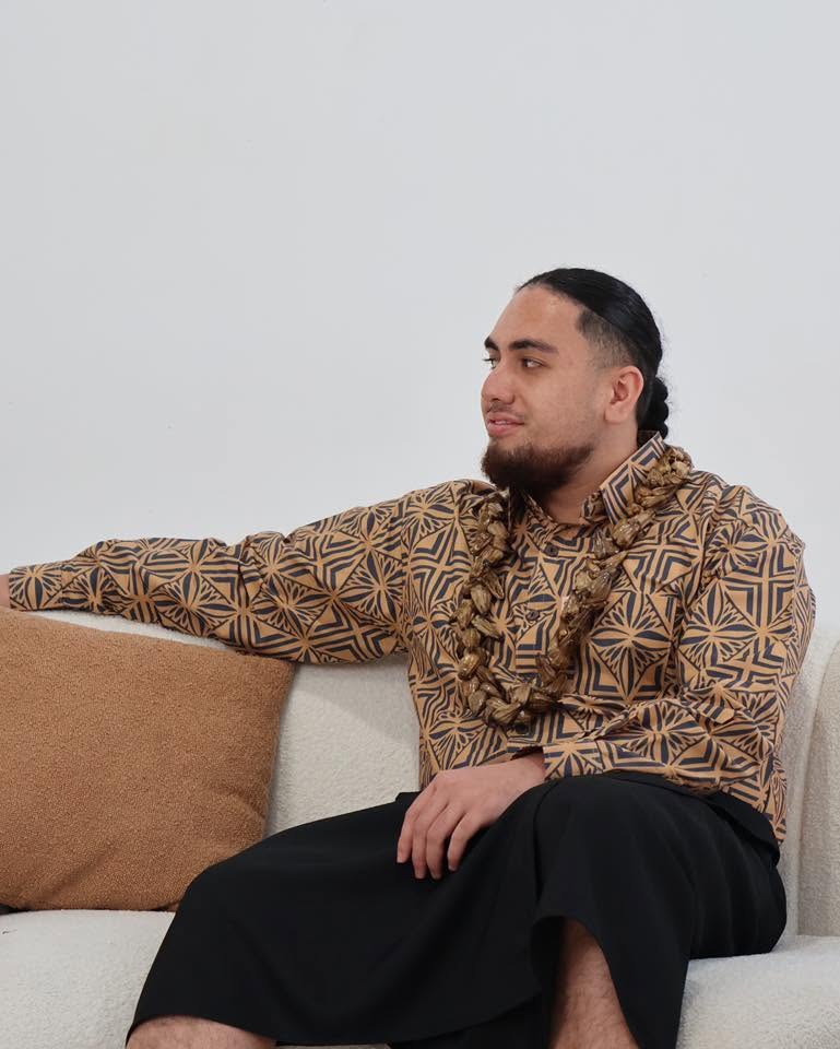 Men's Longsleeve Aloa - Brown image 1