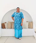 Blue Ladies Puletasi image 0