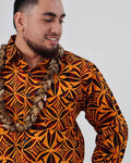 Men’s Longsleeve Aloa – Orange image 0