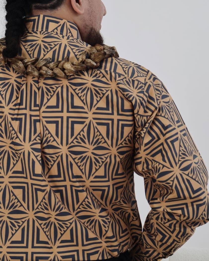 Men's Longsleeve Aloa - Brown image 2