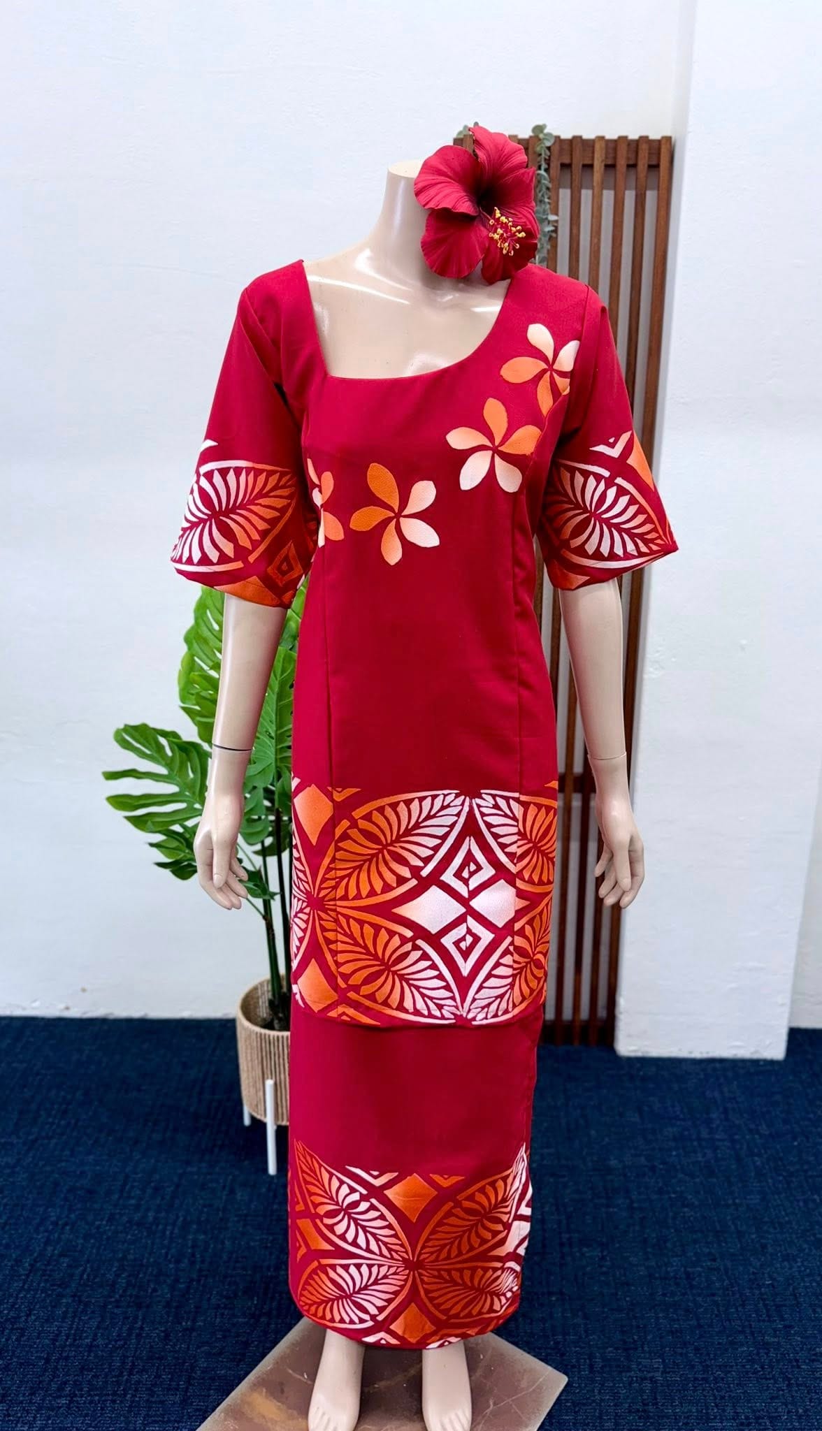 Puletasi's - Handprinted (Size 14) image 0
