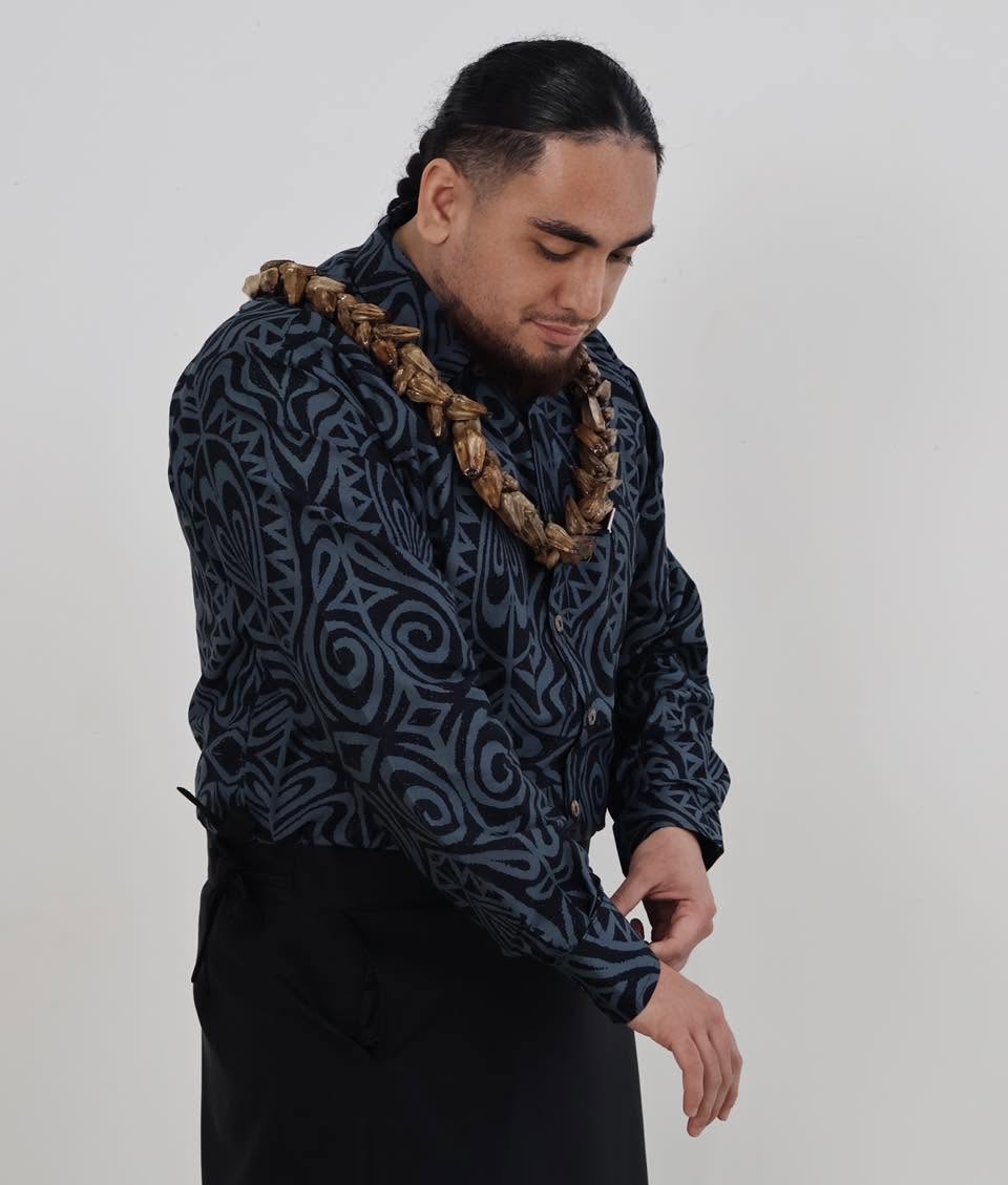 Men's Longsleeve Aloa - Black image 0
